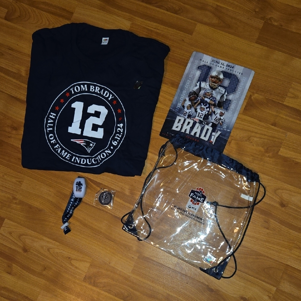 TOM BRADY Hall Of Fame  Commerative Gift
